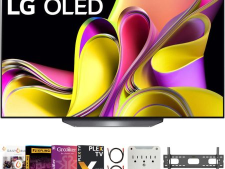 LG 55 Inch Class B3 series OLED 4K UHD Smart webOS TV + Movies Streaming Bundle For Discount