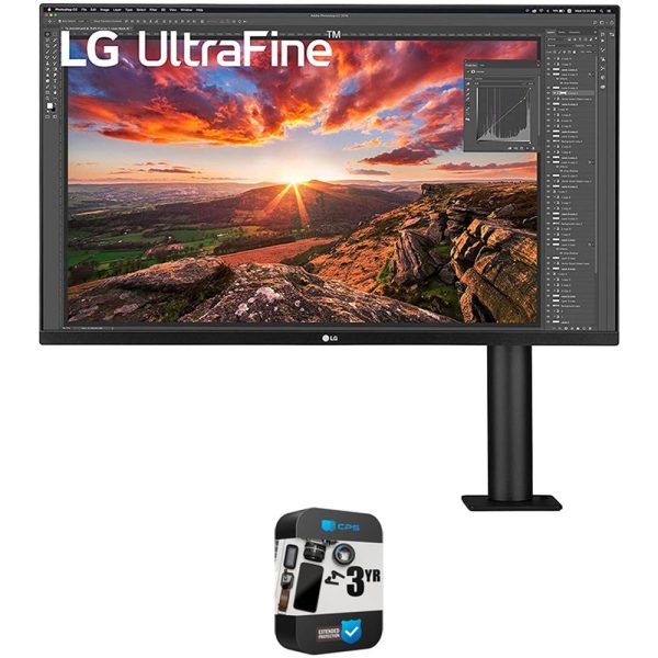 LG 32  UltraFine Display Ergo Stand UHD 4K HDR10 Monitor + 3 Year Extended Warranty Online