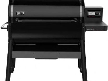 Weber SmokeFire EPX6 Wood Fired Pellet Grill, STEALTH Edition (23611501) For Discount