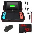 Deco Gear 10000mAH Charging Case for Nintendo Switch with 128GB Audio Essentials Bundle Online now