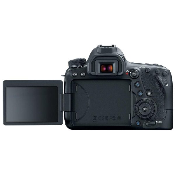 Canon EOS 6D Mark II 26.2MP DSLR Camera (Body Only) + Battery Grip Bundle For Sale