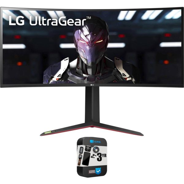 LG UltraGear 34  QHD 21:9 Curved Gaming Monitor w  3 Year Extended Warranty Fashion