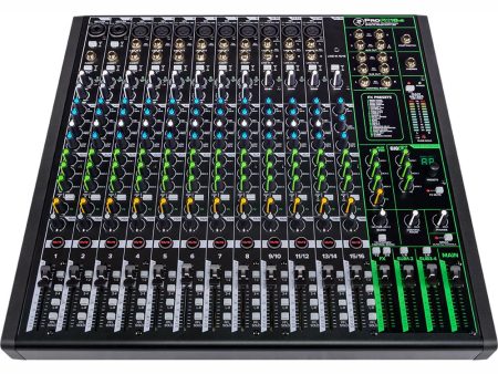 Mackie ProFX16v3 16 Channel 4-Bus Professional Effects Mixer with USB For Sale