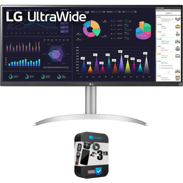 LG 34  21:9 UltraWide FHD 2560 x 1080 100Hz IPS Monitor w  3 Year Extended Warranty For Sale