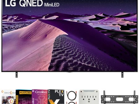 LG 55 Inch HDR 4K Smart QNED Mini-LED TV 2022 with Movies Streaming Bundle For Cheap