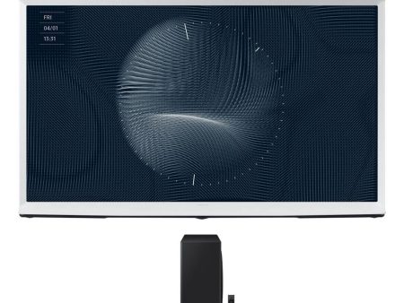 Samsung The Serif 65  QLED 4K UHD Smart TV (2022) + Q-series 5.1.2 ch. Wireless Soundbar Discount