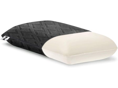 Malouf Z Travel Dough Memory Foam Pillow with Removable Bamboo Velour Rayon Cover For Discount