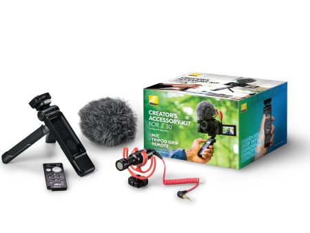 Nikon Creator s Accessory Kit for Z30 w  SmallRig Tripod + RODE VideoMicro Microphone Fashion