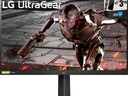 LG 32  UltraGear FHD 165Hz HDR10 Gaming Monitor with G-SYNC + 3 Year Warranty Online Hot Sale