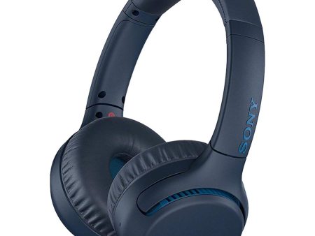 Sony WH-XB700 EXTRA BASS Wireless Headphones - Blue (WHXB700 L) - Open Box Fashion