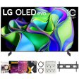 LG OLED evo C3 55 Inch HDR 4K Smart OLED TV 2023 with Movies Streaming Bundle Hot on Sale