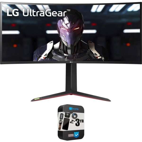 LG UltraGear 34  QHD 21:9 Curved Gaming Monitor w  3 Year Extended Warranty Fashion