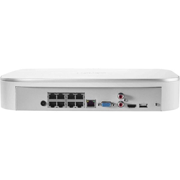 Lorex 4K 8-channel 2TB Wired NVR System with 4 Security Cameras For Sale