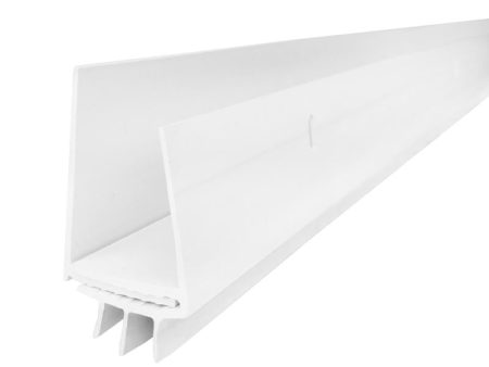 M-D White Vinyl Door Sweep For Doors 3 ft. L X 3 4 in. Hot on Sale