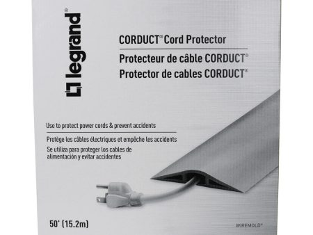 Legrand Corduct 1 2 in. D X 50 ft. L Cable Protector 1 pk For Sale