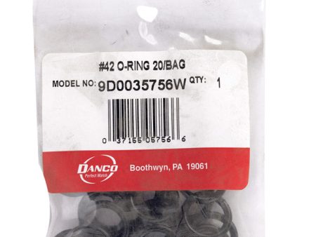 Danco 11 16 in. D X 1 2 in. D #42 Rubber O-Ring 20 pk Online