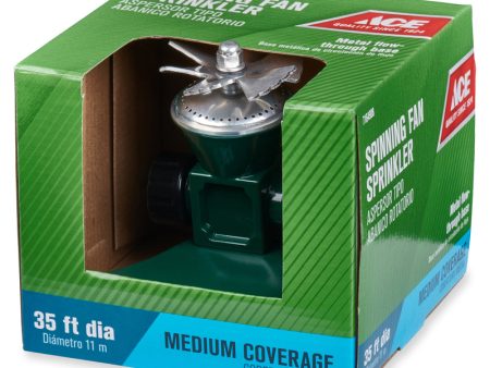 Ace Metal Sled Base Fan Sprinkler 1 pk Supply