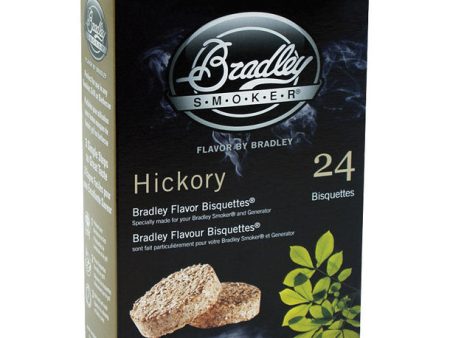 Bradley Smoker All Natural Hickory All Natural Wood Bisquettes 24 pk Online