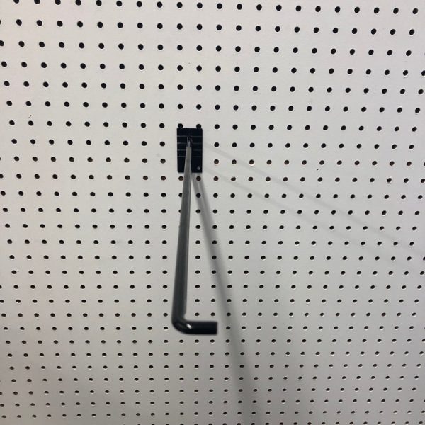 16 in. 250 Black Metal Display Brooms Peg Hook 1 pk Sale