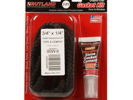 Rutland Grapho-Glas Cement Fiberglass Flat Gasket Kit For Cheap