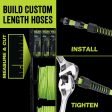 Flexzilla Pro 250 ft. L X 1 2 in. D Hybrid Polymer Air Hose 300 psi Zilla Green Discount