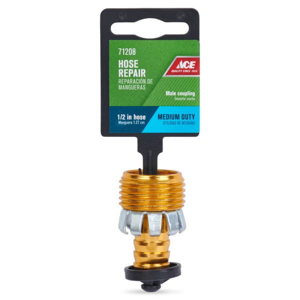 Ace 1 2 in. Metal Male Clinch Hose Mender Clamp Sale