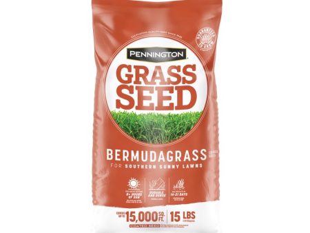 Pennington Bermuda Grass Full Sun Grass Seed 15 lb Online Hot Sale