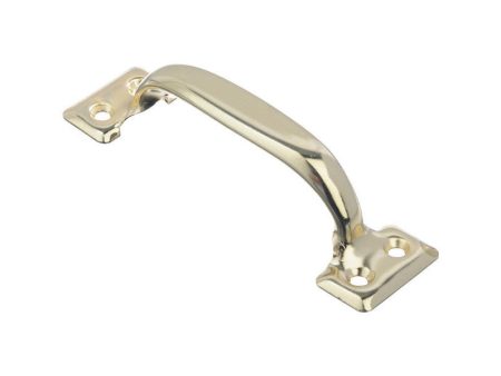 Ace 5.5 in. L Bright Brass Gold Steel Utility Pull Online now