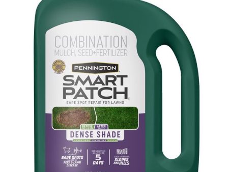 Pennington Smart Patch Mixed Dense Shade Seed Fertilizer Mulch Repair Kit 5 lb Sale