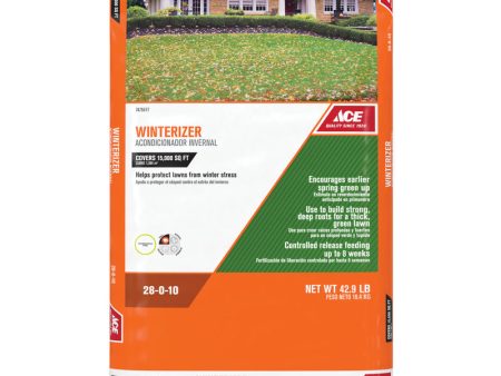 Ace Winterizer All-Purpose Lawn Fertilizer For All Grasses 15000 sq ft For Cheap