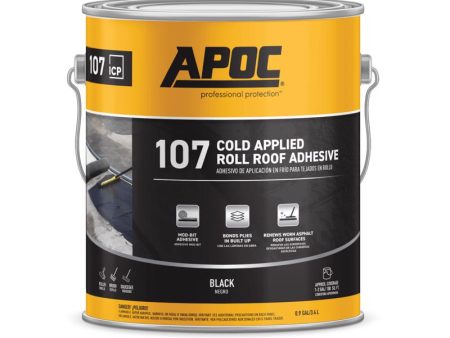 APOC Gloss Black Asphalt Roll Roofing Adhesive 1 gal Online