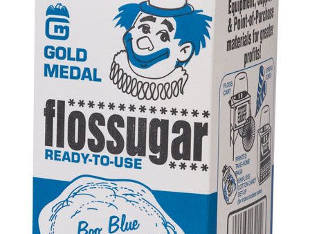 Gold Medal Flossugar Blue Raspberry Cotton Candy Sugar 3.25 lb Online Hot Sale