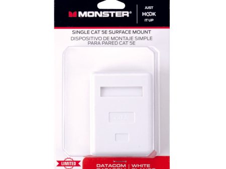 Monster Just Hook It Up 0 ft. L Surface Mount Housing CAT 5E Supply