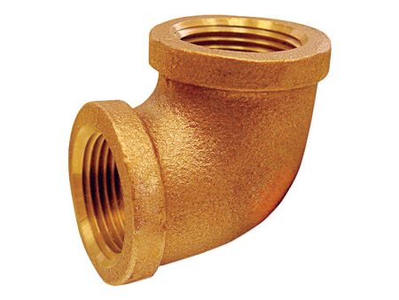 JMF Company 1 8 in. FPT X 1 8 in. D FPT Red Brass 90 Degree Elbow Hot on Sale