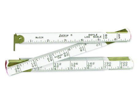 Lufkin Doyle Log 4 ft. L X 0.63 in. W Tape Rule 1 pk Discount