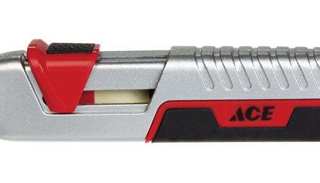 Ace 6 in. Sliding Utility Knife Multicolored 1 pk Supply