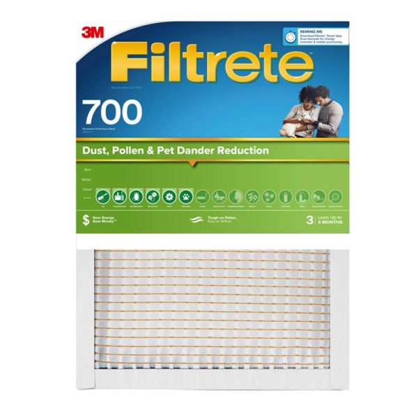 Filtrete 16 in. W X 25 in. H X 1 in. D Fiberglass 8 MERV Pleated Air Filter 1 pk Online