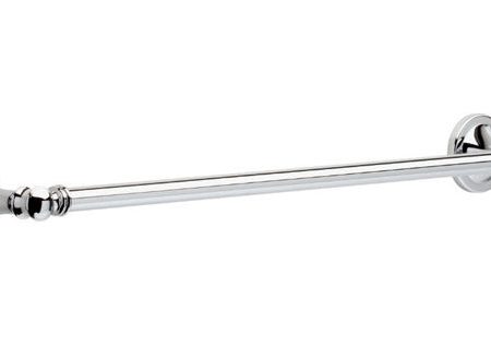 Delta Silverton Polished Chrome Towel Bar 18 in. L Die Cast Zinc Online Hot Sale