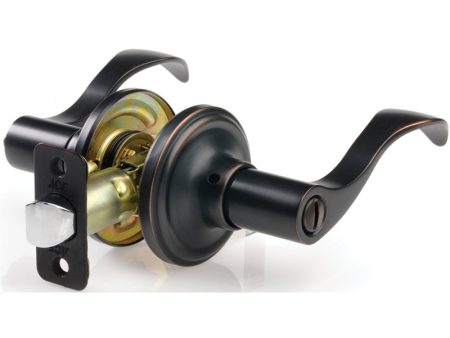 Ace Wave Oil Rubbed Bronze Privacy Lockset 1-3 4 in. Online