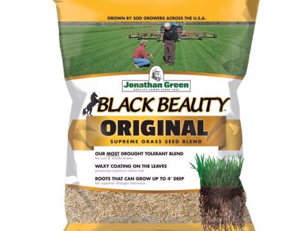 Jonathan Green Black Beauty Original Tall Fescue Grass Sun or Shade Grass Seed 25 lb For Discount