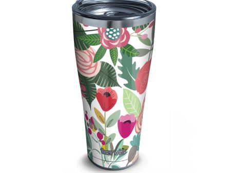 Tervis 30 oz Budding Bliss Multicolored BPA Free Double Wall Tumbler For Discount