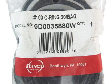 Danco 2 in. D X 1-3 4 in. D Rubber O-Ring 20 pk For Discount