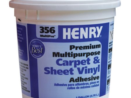 Henry 356 MultiPro Premium Multipurpose High Strength Carpet & Sheet Vinyl Adhesive 1 gal Sale