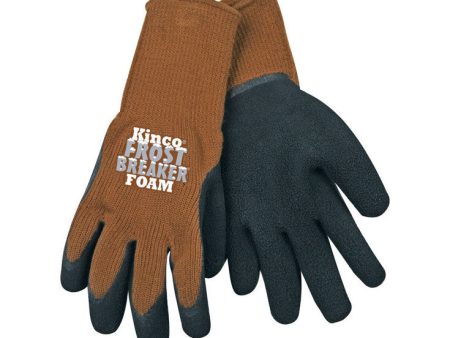 Kinco Frost Breaker Men s Indoor Outdoor Cold Weather Work Gloves Brown M 1 pair Discount