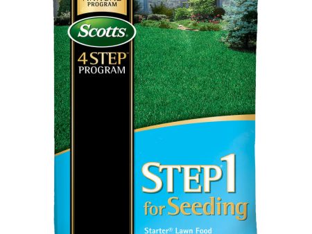 Scotts Step 1 Annual Program Lawn Fertilizer For All Grasses 5000 sq ft For Cheap