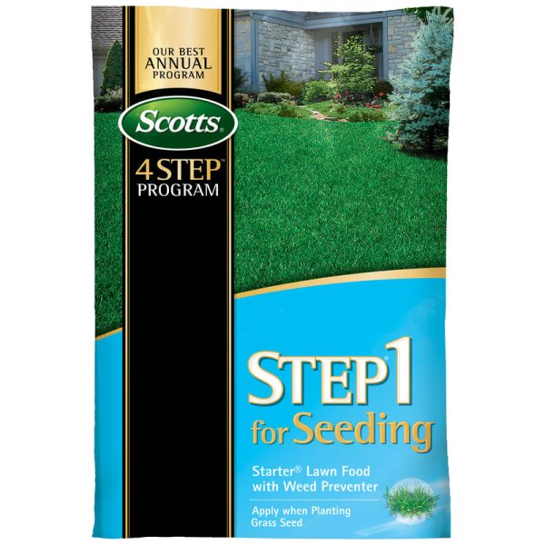 Scotts Step 1 Annual Program Lawn Fertilizer For All Grasses 5000 sq ft For Cheap