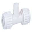 Flair-It PEX 1 2 in. Dia. x 1 2 in. Dia. Tee Connector White 1 pk - Total Qty: 1; Each Pack Qty: 1 Online now