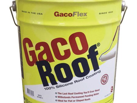 GacoFlex White Silicone Roof Coating 5 gal Discount