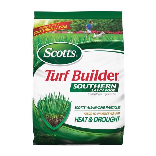 Scotts Turf Builder All-Purpose Southern Lawn Food For All Grasses 5000 sq ft Hot on Sale