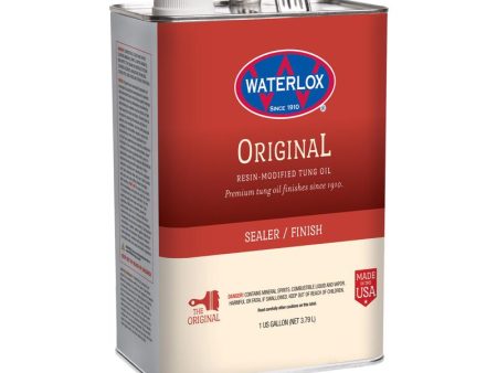 Waterlox Original Transparent Semi-Gloss Clear Oil-Based Oil Antique Oil Finish 1 gal Hot on Sale